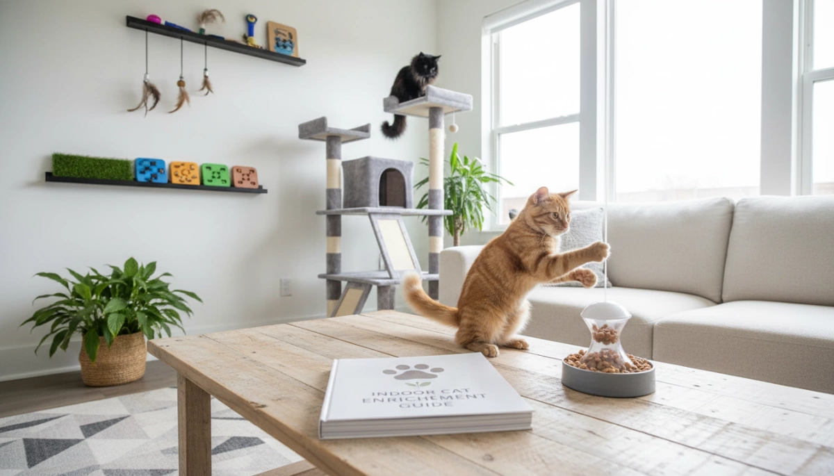 Indoor Cat Enrichment Guide Tips for Happy Healthy Felines