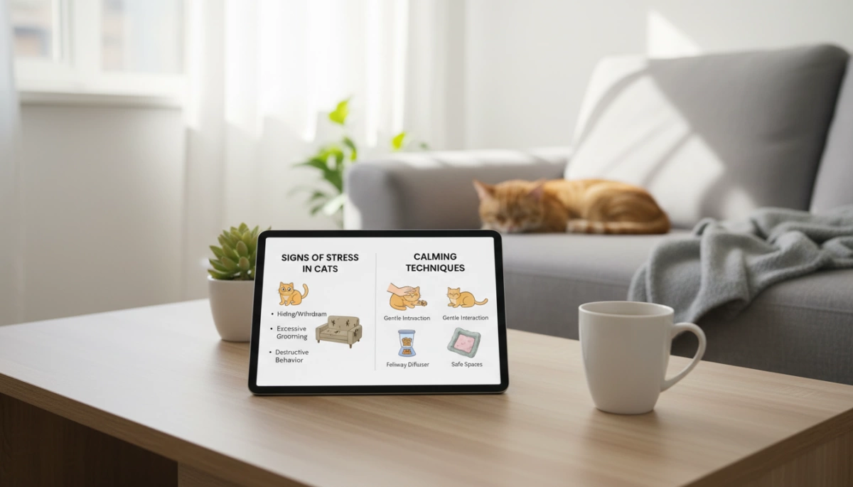 Signs of Stress in Cats Explained with Top Calming Techniques
